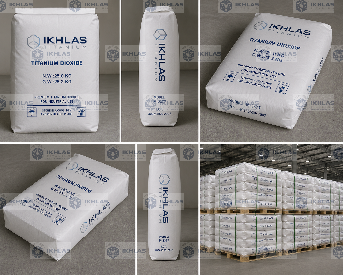 M-2377 titanium dioxide product packaging